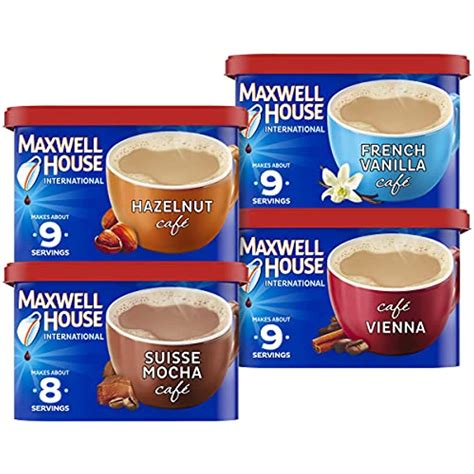 uses for maxwell house international cafe coffee conatiners